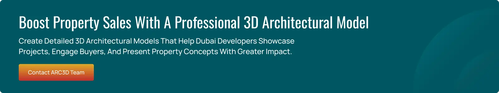 professional 3D architectural model making services in Dubai and the UAE