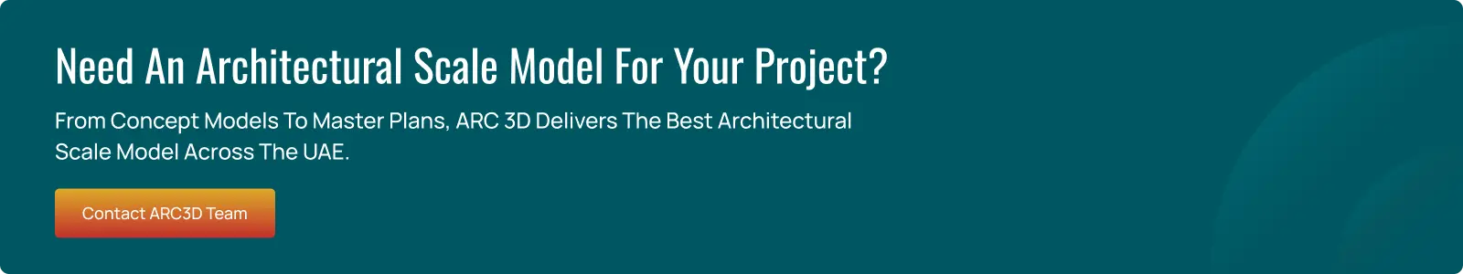 expert architectural scale model making services in Dubai and the UAE