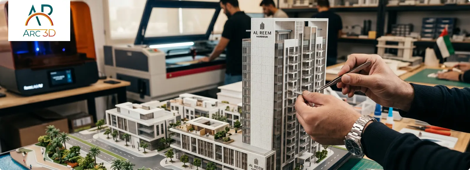 ARC3D Delivers High-quality Architectural Models in UAE