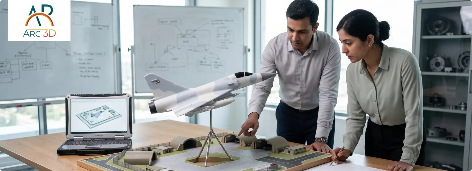 architectural models for different industries and project planning applications