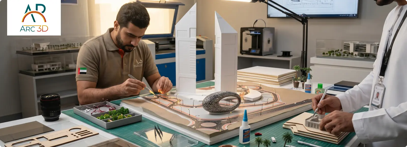 how long architectural model making takes in UAE projects