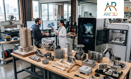 top industries using 3D printing in Dubai and the UAE