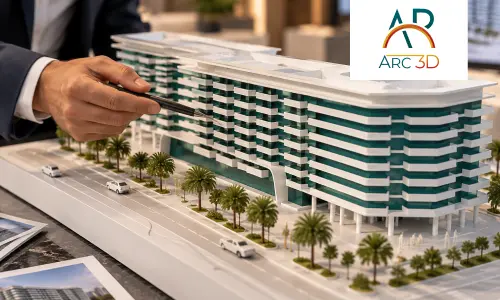 3D architectural models for improving property sales in Dubai