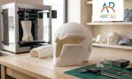 3D printing cosplay character models