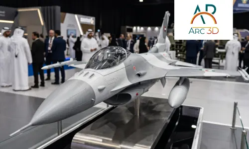 3D printing models for defence industry exhibitions in UAE