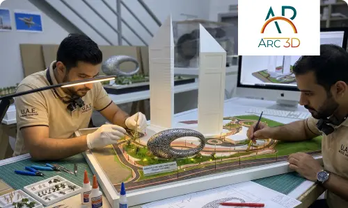 Architectural model making timeline guide in UAE